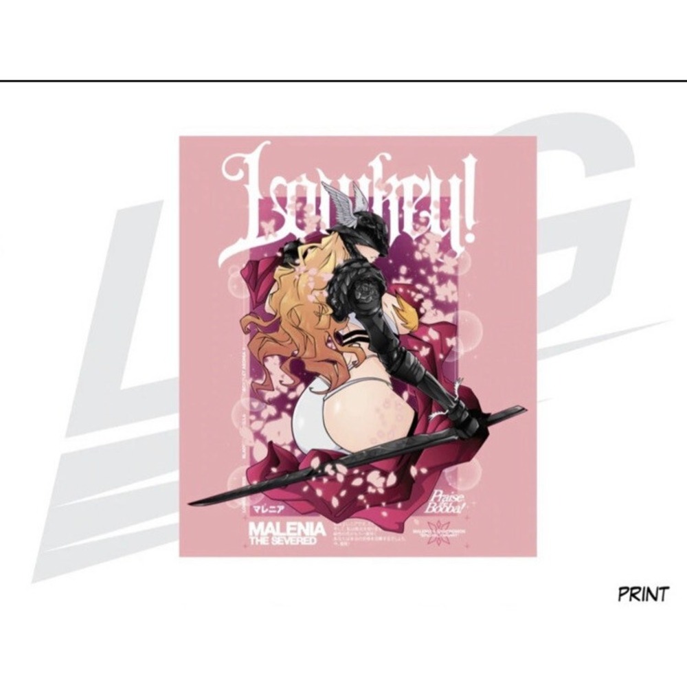 Lowkey Geeks "MALENIA X ANGEWOMON" Print